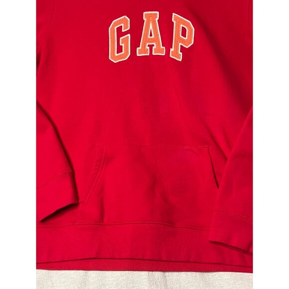 GAP  Hoodie Large Pullover Pink Cotton Blend Pocket Long Sleeve Athleisure - Picture 14 of 16